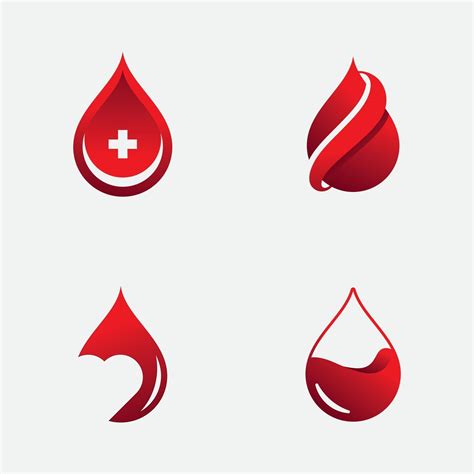 Blood Logo Vector Illustration 2442854 Vector Art At Vecteezy