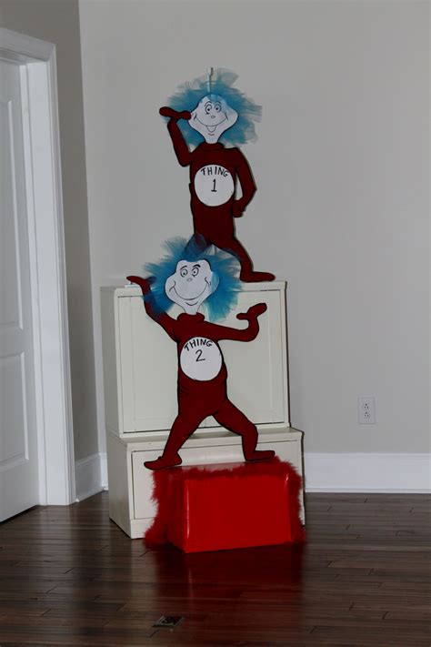 Thing 1 And Thing 2 Thing 1 And Thing 2 Birthday Seuss Party 2nd