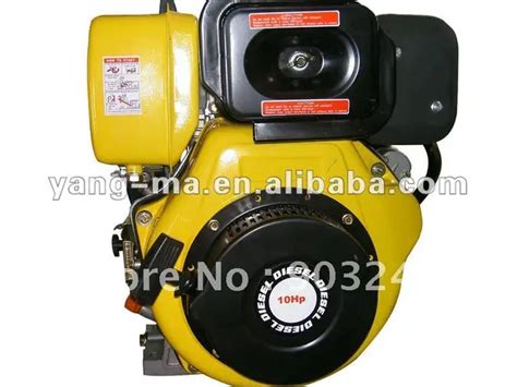 4hp 22hp 4 Stroke Air Cooled Portable Small Diesel Engine Ym170fe On