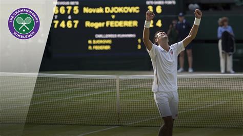 Novak Djokovic Vs Roger Federer Wimbledon Final 2014 Extended