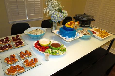 Foods To Have At A Baby Shower Norathroughthedark