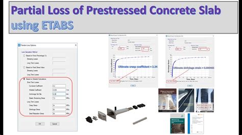 Analysis Of Prestressed Concrete Slab Using ETABS Part 2 Partial Loss