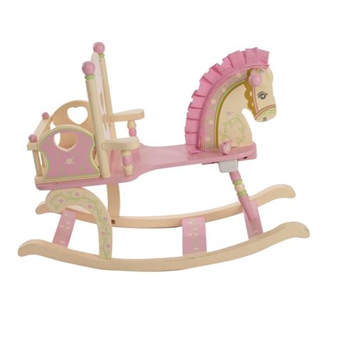 12 Beautiful Wooden Rocking Horses For Kids