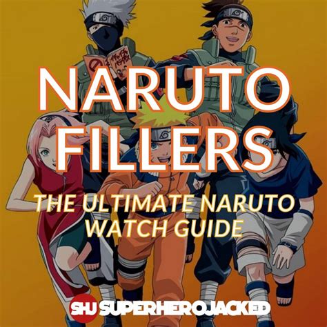 Anime Filler Lists And Watch Guides Superhero Jacked