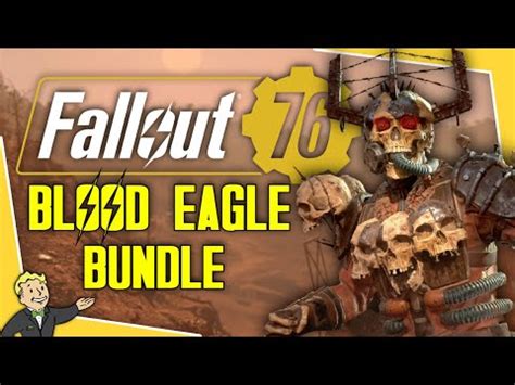 Fallout 76 Atomic Shop Update Blood Eagle Bundle YouTube