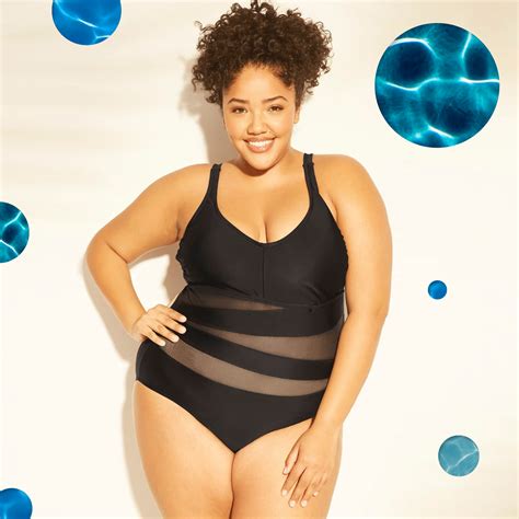 The Best Plus Size One Piece Swimsuit From Target Glamour