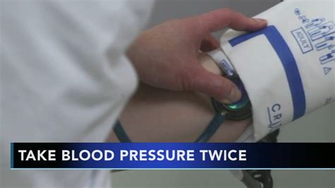 Studies Show Blood Pressure Should Be Checked Twice In A Row 6abc