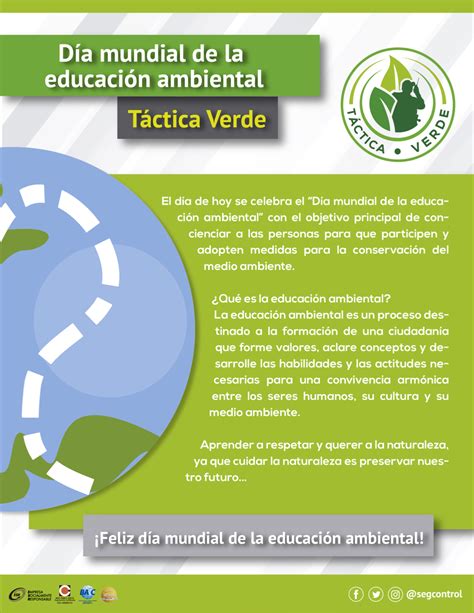 Día Mundial de la Educación Ambiental Educacion ambiental Ambientales Medio ambiente