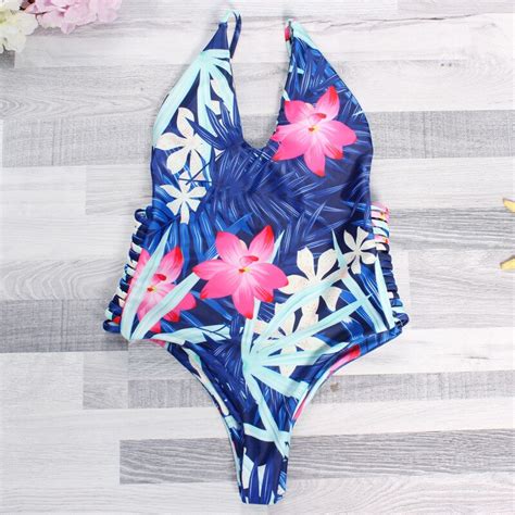 2017 Lady Beach Swim Wear Bathing Suit Woman Monokini Bodysuit Leotard