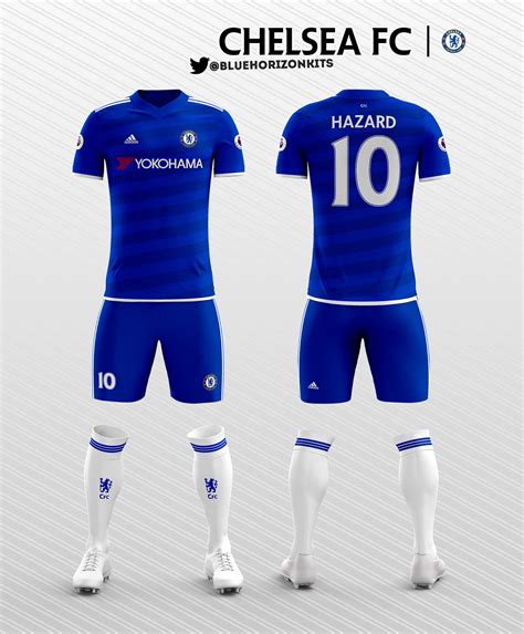 Chelsea Fc Home Kit 2016 17 Adidas