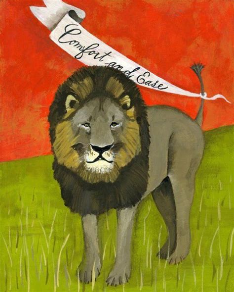 Lion Ease Lion Painting Etsy Art Painting