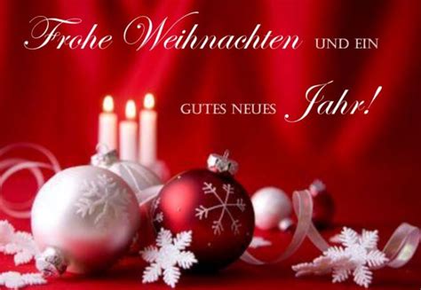 Merry Xmas And Happy New Year In German