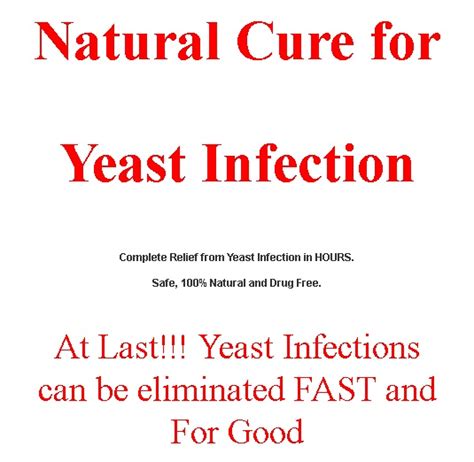 How To Get Rid Of Yeast Infection Naturally “natural Cure For Yeast
