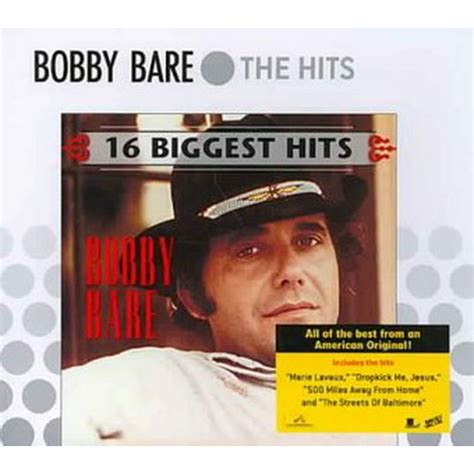 Bobby Bare 16 Biggest Hits Cd