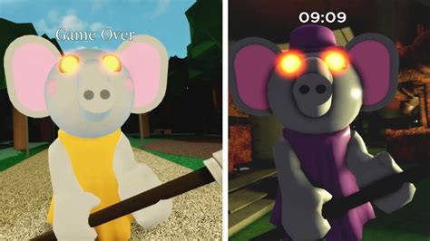 OLD ELLY VS NEW ELLY JUMPSCARE Roblox Piggy New Update YouTube