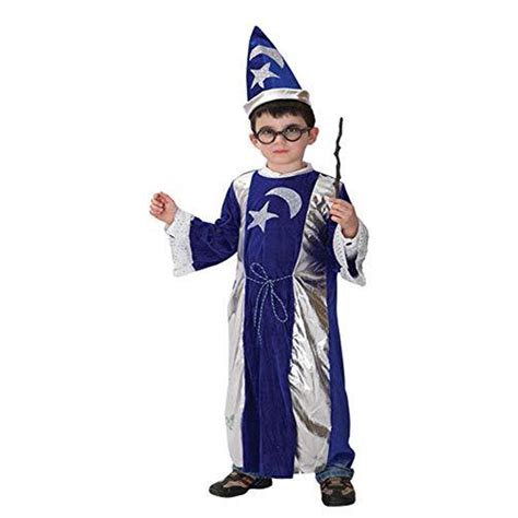 Stylesilove Kid Boys Wizard Magician Halloween Costume Cosplay Outfit