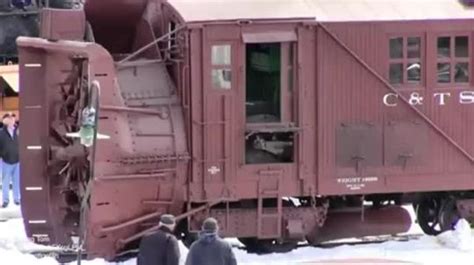 100 Year Old Steam Powered Rotary Snow Plow Tumbex
