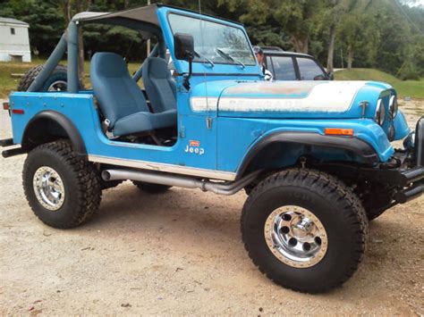 1976 Jeep Cj7 Levi Edition Low Mileage For A 76 Jeep