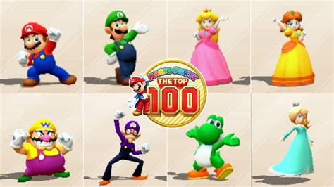 Mario Party The Top 100 All Characters 1st Place Youtube
