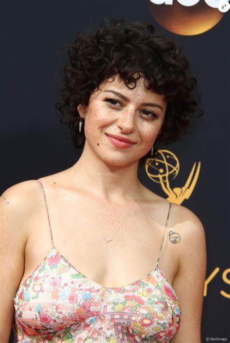 Alia Shawkat 68ème Cérémonie Des Emmy Awards Au Microsoft Theater à Los Angeles Le 18