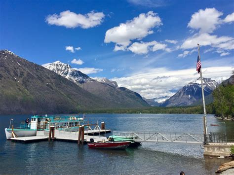 West Glacier Lake Mcdonald Avid Montana National Parks Boat Tours