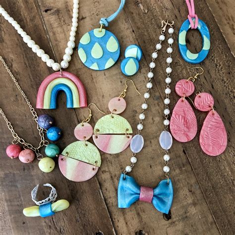10 Polymer Clay Jewelry Projects To Make With Sculpey Premo Iridescent