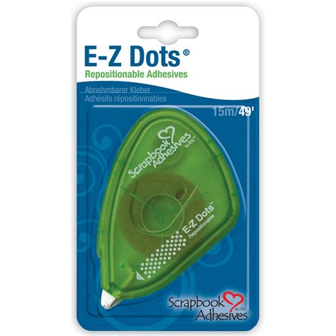3l E Z Dots Repositionable Adhesive 49 Ft