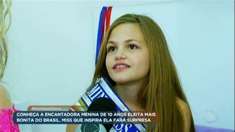 Menina Eleita A Mais Bonita Do Brasil Ganha Surpresa De Marthina Brandt