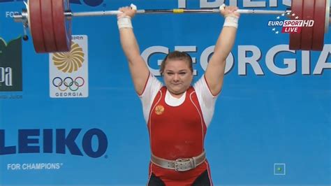 2015 European Weightlifting Championships Womens 75 Kg Тяжелая