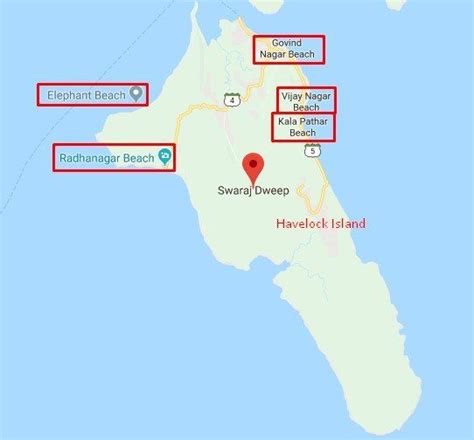 Geography Of Havelock Havelock Island Beach Resort