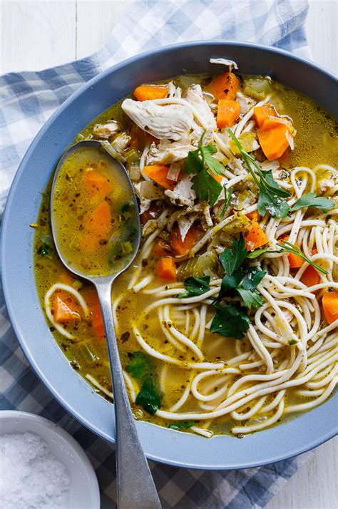 Find more healthy recipes like these in the goodful cookbook. Easy chicken noodle soup recipe - Simply Delicious