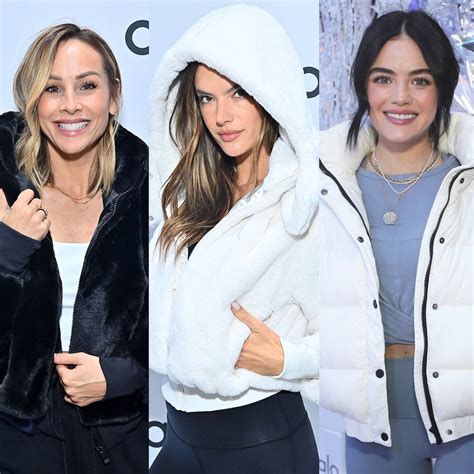 Inside Alo Yogas Star Studded Winter House Event E Online