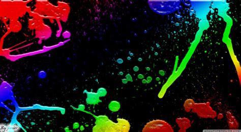 Neon Paint Splatter Wallpapers Top Những Hình Ảnh Đẹp