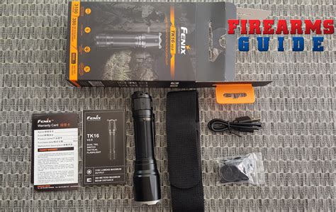 Firearms Guide Test The Fenix Tk16 V20 Tactical Flashlight