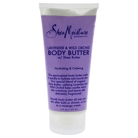 Buy Sheamoisture Lavender And Wild Orchid Body Butter 6 Ounce Online At