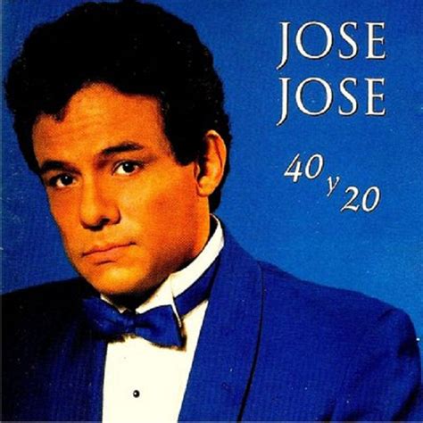 Carátula Frontal De Jose Jose 40 Y 20 Portada