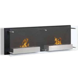Regal Flame Milan Inch Ventless Wall Mounted Bio Ethanol Fireplace