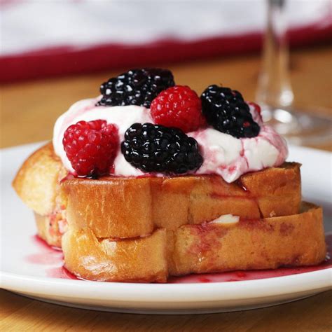 Best Stuffed French Toast With Maple Berry Sauce Recipes