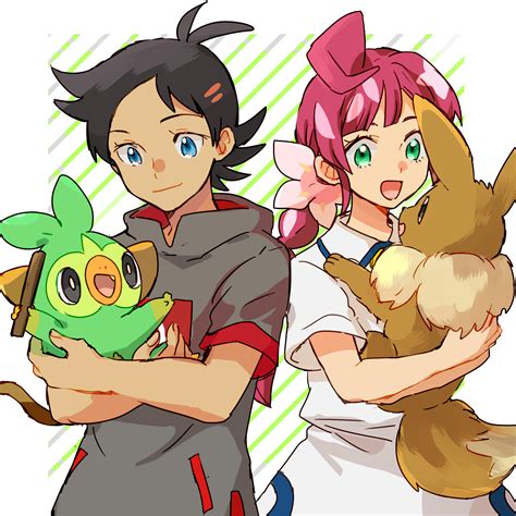 Goh And Chloe Caring For Their Pokemon Rvermilionshipping