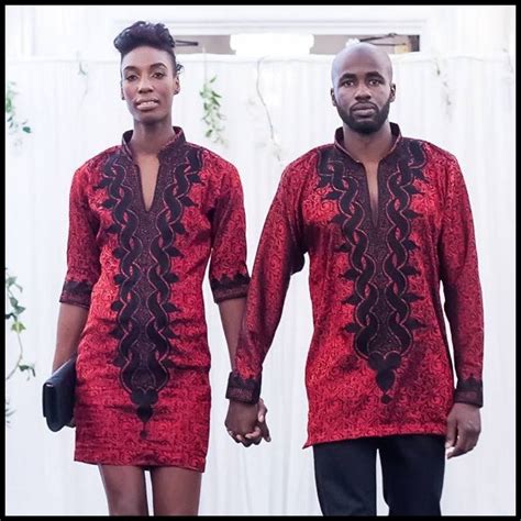 TRADITIONAL AFRICAN COUPLE matching outfit by AFRICANISEDSHOP, £75.00 | African men fashion ...