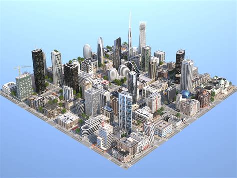 Kc Metropolis 3d Model Urban Design Concept Virtual Reality Design