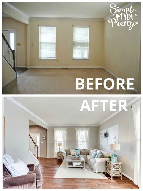 These Before After Pictures Will Inspire You To Update Your Home Paint Colors For Living