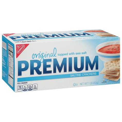 Premium Crackers Saltines 16 Oz 12 Pack Stockupexpress
