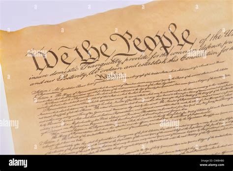 United States Constitution We The People