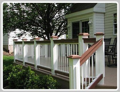 Order up to 4 free timbertech samples — decking, railing, & porch — to discover our advanced materials technology. Deck railing ideas - Our Lake Life | Deck designs backyard ...