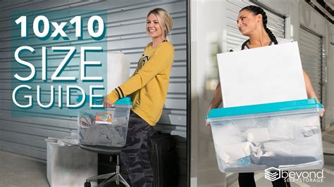 10x10 Storage Unit Size Guide Beyond Self Storage Youtube