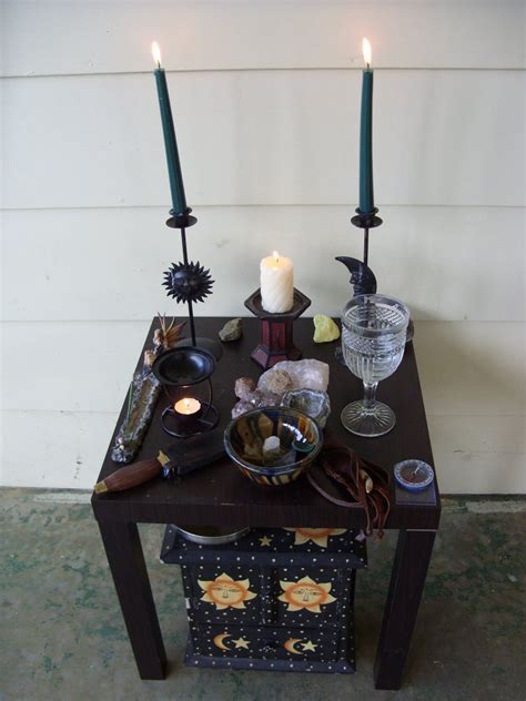 How To Build An Altar Wiccan Altar Pagan Witch Pagan Altar