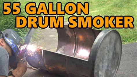 How To Build A 55 Gallon Drum Smoker Kobo Building