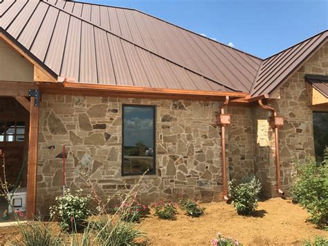 Whether you've selected copper half round gutters or copper barbie gutters, here are a few tips to keep them looking great. Copper Gutters - Metroplex Gutters