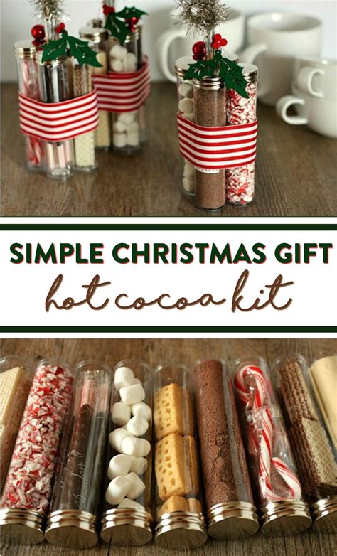 Want to make some diy christmas gifts for family and friends but not sure you have the time? Simple Christmas Gift: Hot Cocoa Kit - A Little Craft In ...
